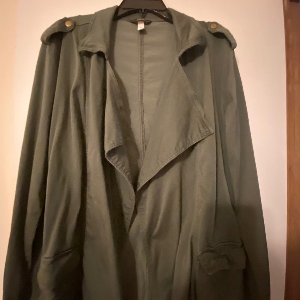 GREEN BLAZER/JACKET